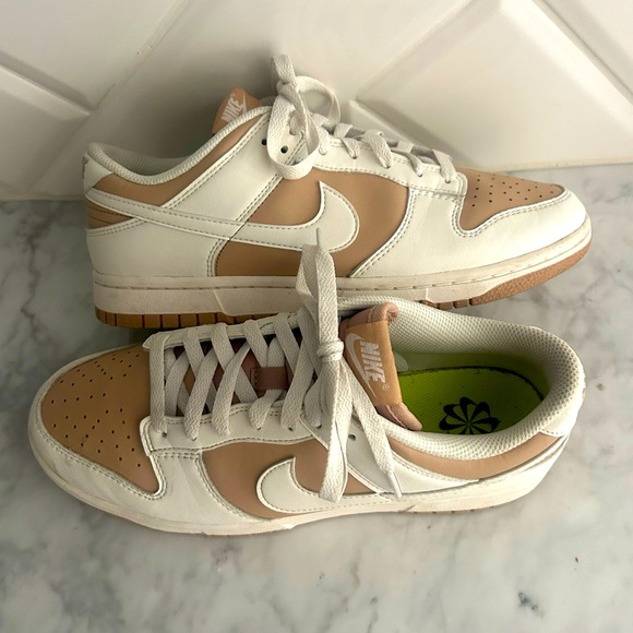 Nike DUNK LOW beige sail nature hemp Sz 10 - Picture 1 of 6